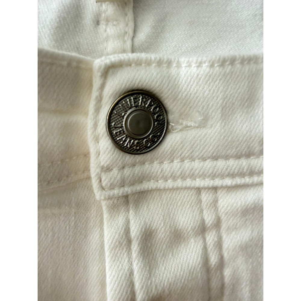 NWT Liverpool Los Angeles‎ Eco The Keeper Boyfriend Jeans Plus White Stretch 14W - Picture 9 of 15